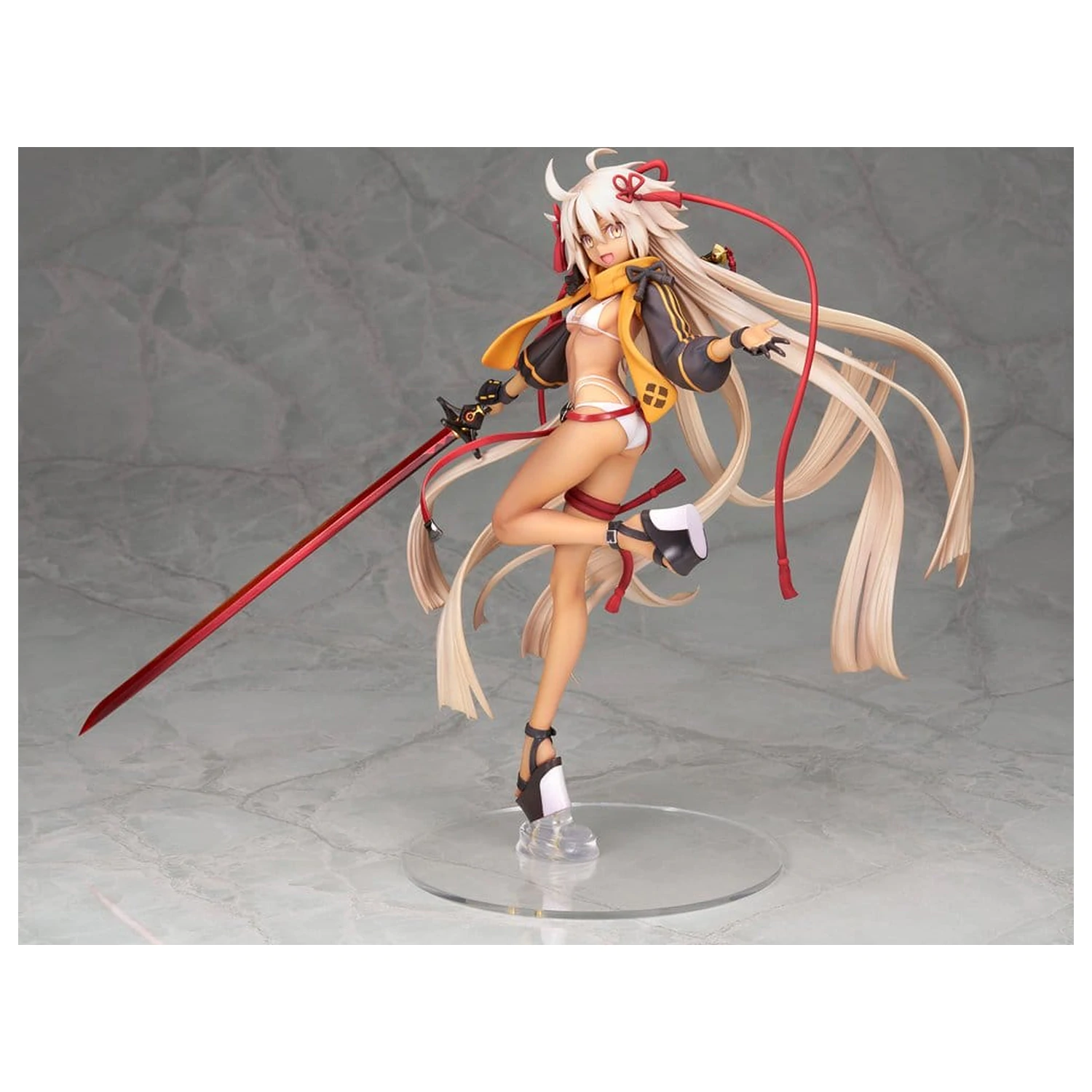 Fate/Grand Order 1/7 Saber/Okita Souji/Alter Final Ascension Ver. PVC figura 28 cm termékfotó