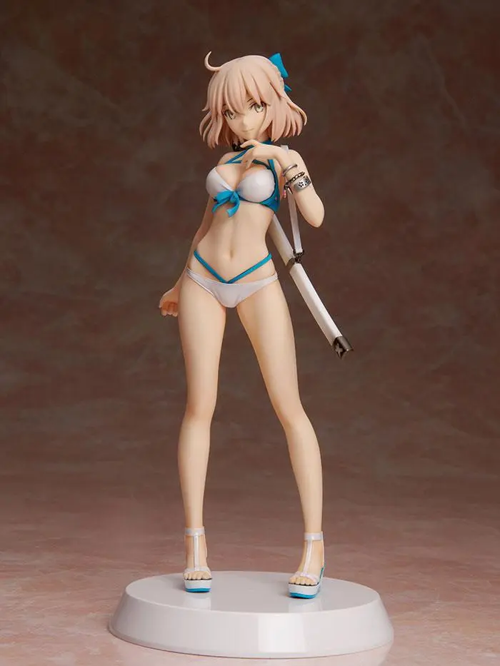 Fate/Grand Order 1/8 Assassin Souji Okita Summer Queens Ver. szobor figura 20 cm termékfotó