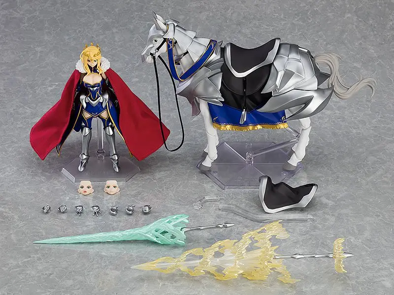 Fate/Grand Order Figma Lancer/Altria Pendragon: DX Edition akciófigura 15 cm termékfotó