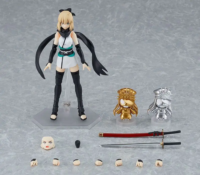 Fate/Grand Order Figma Saber/Okita Souji akciófigura 14 cm termékfotó