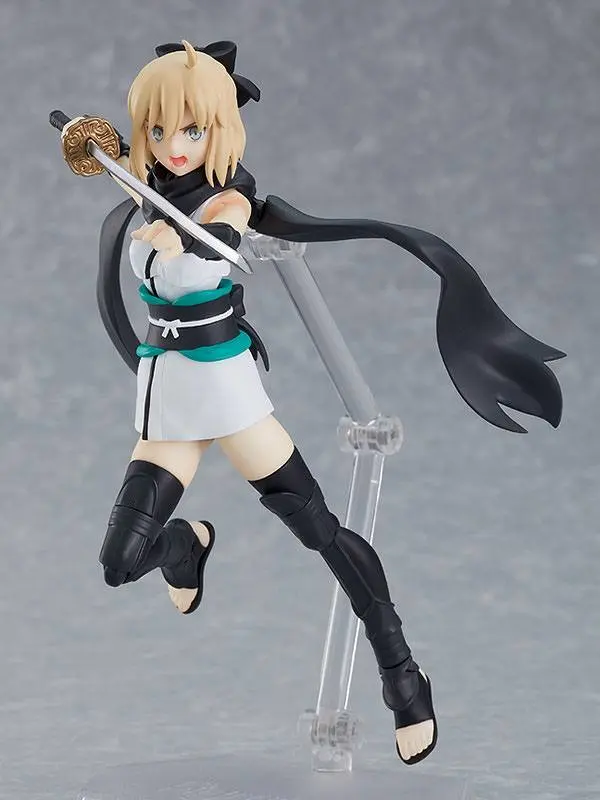 Fate/Grand Order Figma Saber/Okita Souji akciófigura 14 cm termékfotó