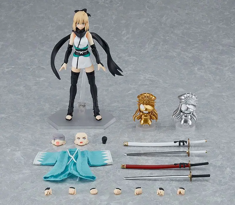 Fate/Grand Order Figma Saber/Okita Souji Ascension Version akciófigura 14 cm termékfotó