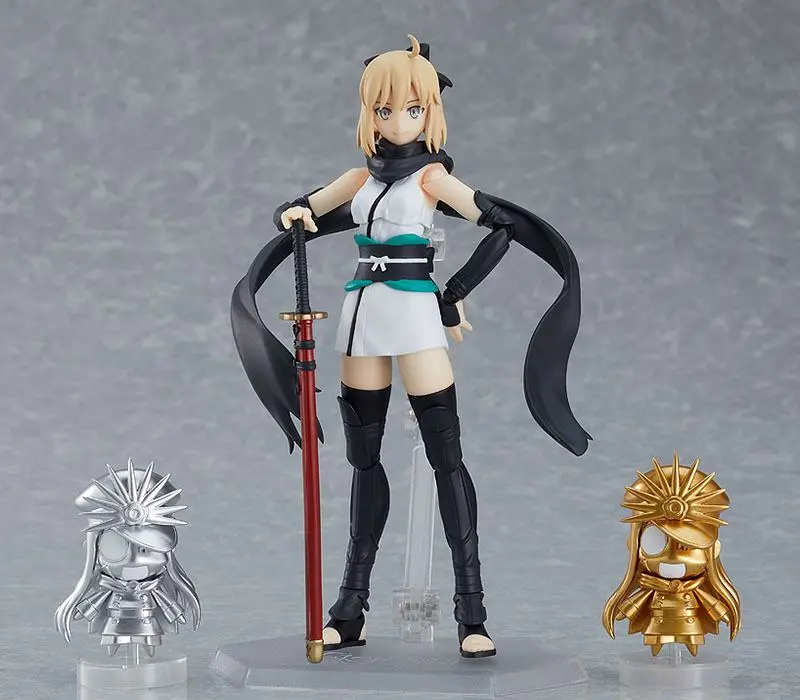Fate/Grand Order Figma Saber/Okita Souji Ascension Version akciófigura 14 cm termékfotó