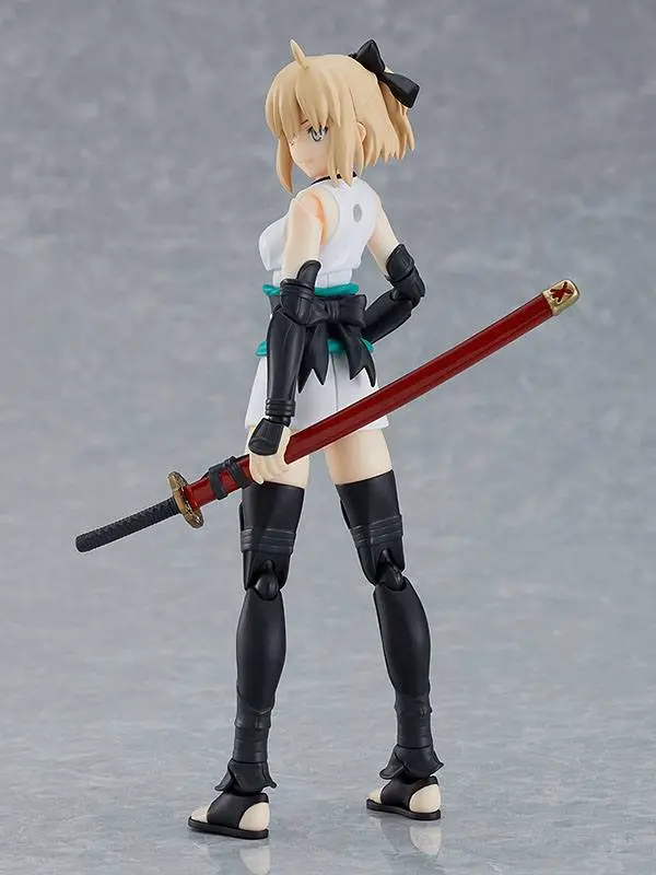 Fate/Grand Order Figma Saber/Okita Souji Ascension Version akciófigura 14 cm termékfotó