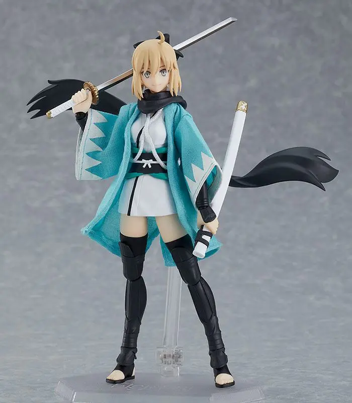 Fate/Grand Order Figma Saber/Okita Souji Ascension Version akciófigura 14 cm termékfotó