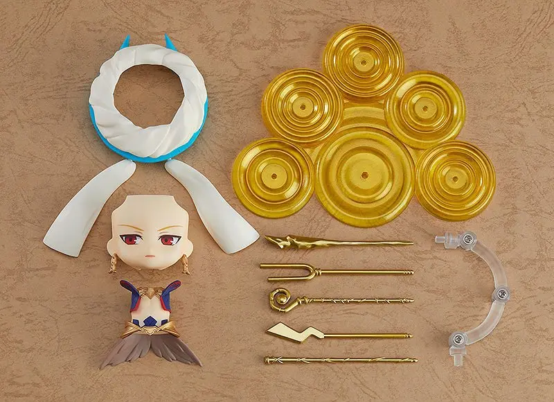 Fate/Grand Order Nendoroid Caster/Gilgamesh: Ascension Ver. akciófigura 10 cm termékfotó