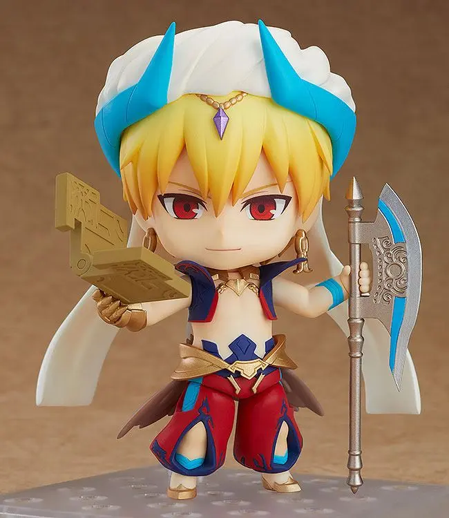 Fate/Grand Order Nendoroid Caster/Gilgamesh: Ascension Ver. akciófigura 10 cm termékfotó