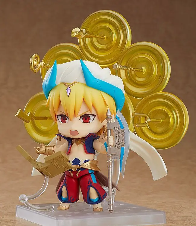 Fate/Grand Order Nendoroid Caster/Gilgamesh: Ascension Ver. akciófigura 10 cm termékfotó