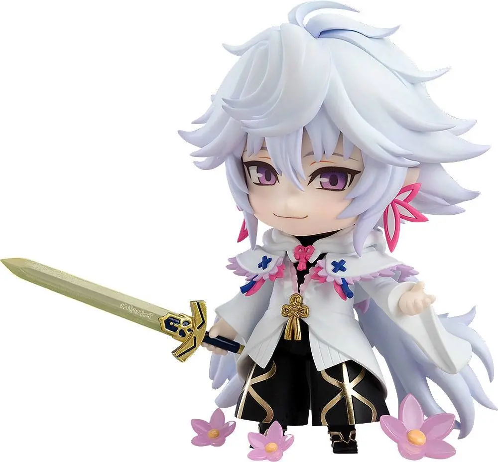 Fate/Grand Order Nendoroid Caster/Merlin Magus of Flowers Ver. akciófigura 10 cm termékfotó