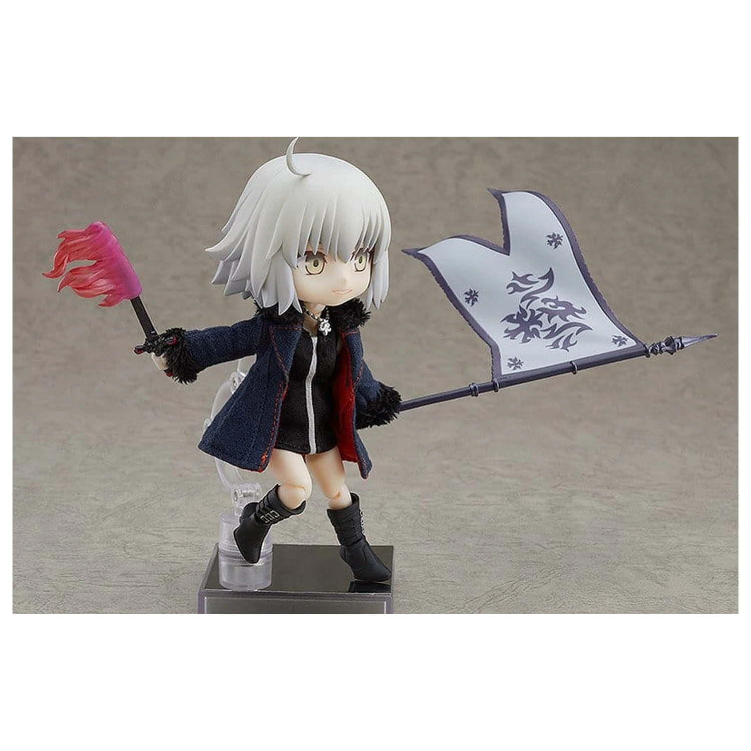 Fate/Grand Order Nendoroid Doll akciófigura Avenger/Jeanne d'Arc (Alter) Shinjuku Ver. 14 cm termékfotó