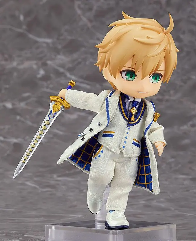 Fate/Grand Order Nendoroid Doll Saber/Arthur Pendragon (ProtoType): Costume Dress White Rose Ver. akciófigura 14 cm termékfotó