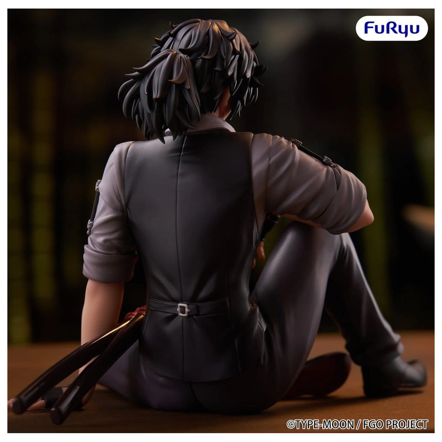 Fate/Grand Order Noodle Stopper PVC figura Assassin Izou Okada Awesome Dapper Suit 9 cm termékfotó