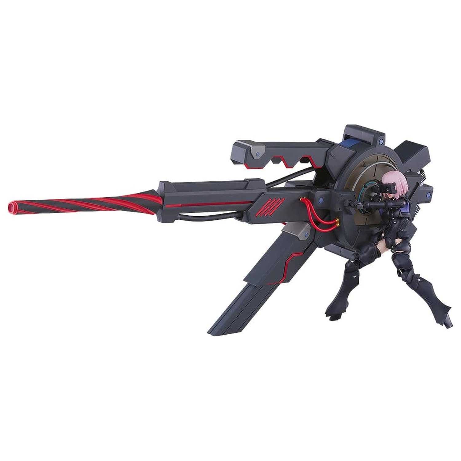 Fate/Grand Order Plamatea Műanyag modell készlet Shielder/Mash Kyrielight (Ortinax) Black Barrel Edition 17 cm termékfotó