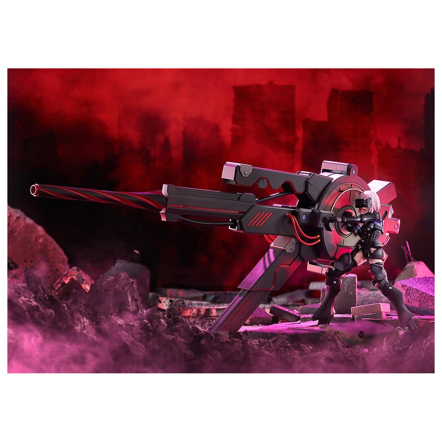Fate/Grand Order Plamatea Műanyag modell készlet Shielder/Mash Kyrielight (Ortinax) Black Barrel Edition 17 cm termékfotó
