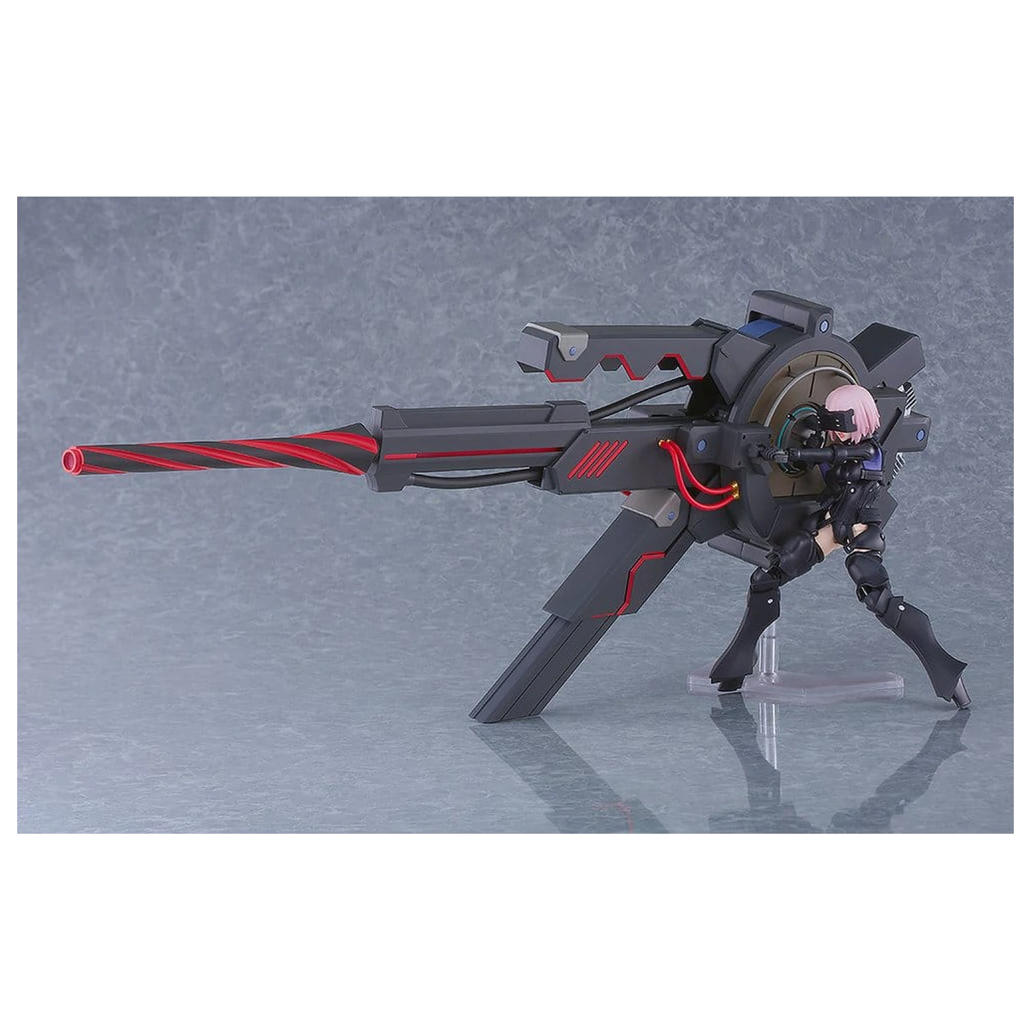 Fate/Grand Order Plamatea Műanyag modell készlet Shielder/Mash Kyrielight (Ortinax) Black Barrel Edition 17 cm termékfotó