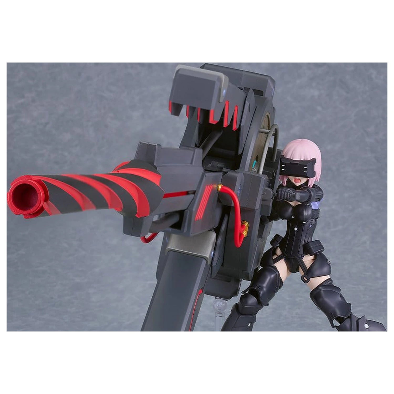 Fate/Grand Order Plamatea Műanyag modell készlet Shielder/Mash Kyrielight (Ortinax) Black Barrel Edition 17 cm termékfotó