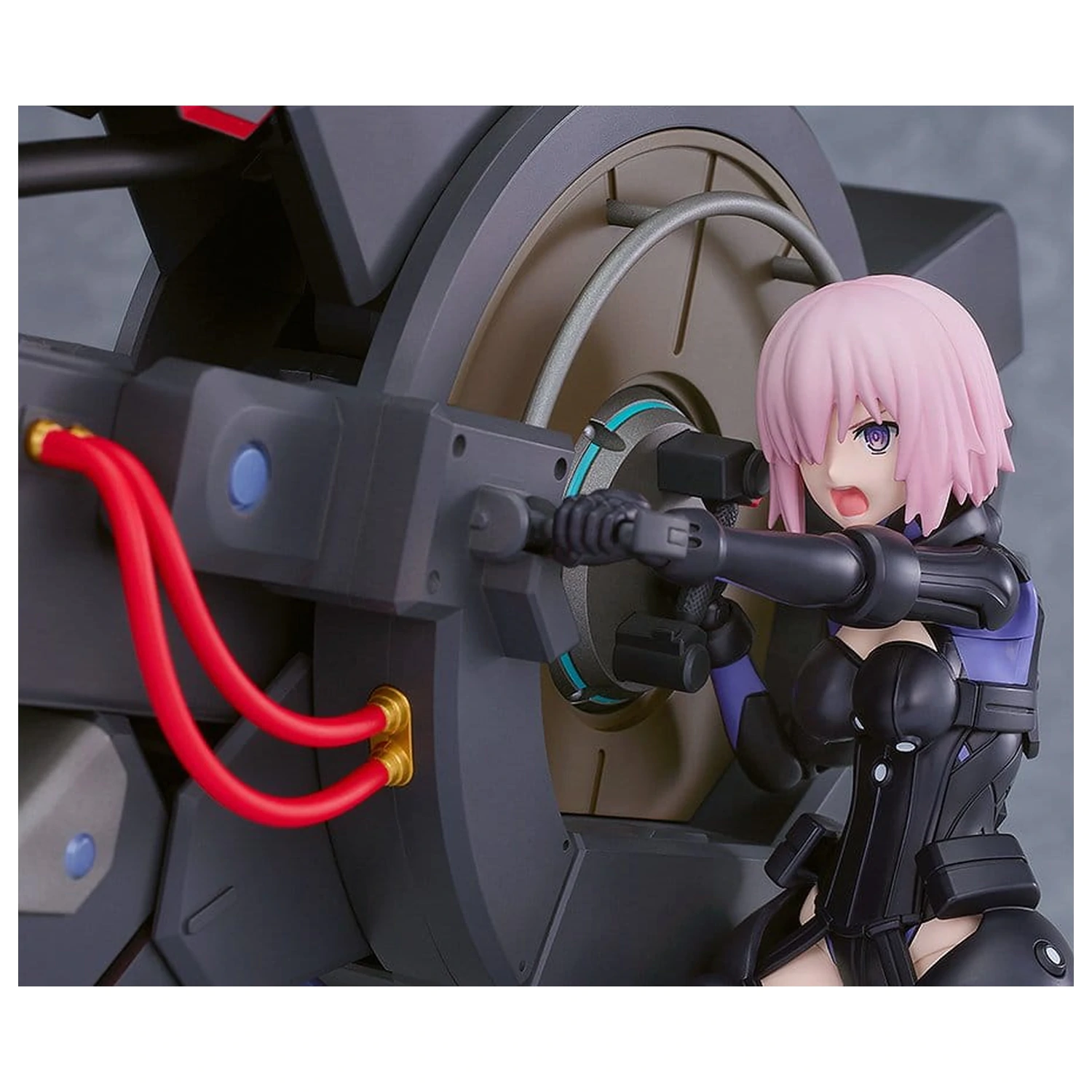 Fate/Grand Order Plamatea Műanyag modell készlet Shielder/Mash Kyrielight (Ortinax) Black Barrel Edition 17 cm termékfotó