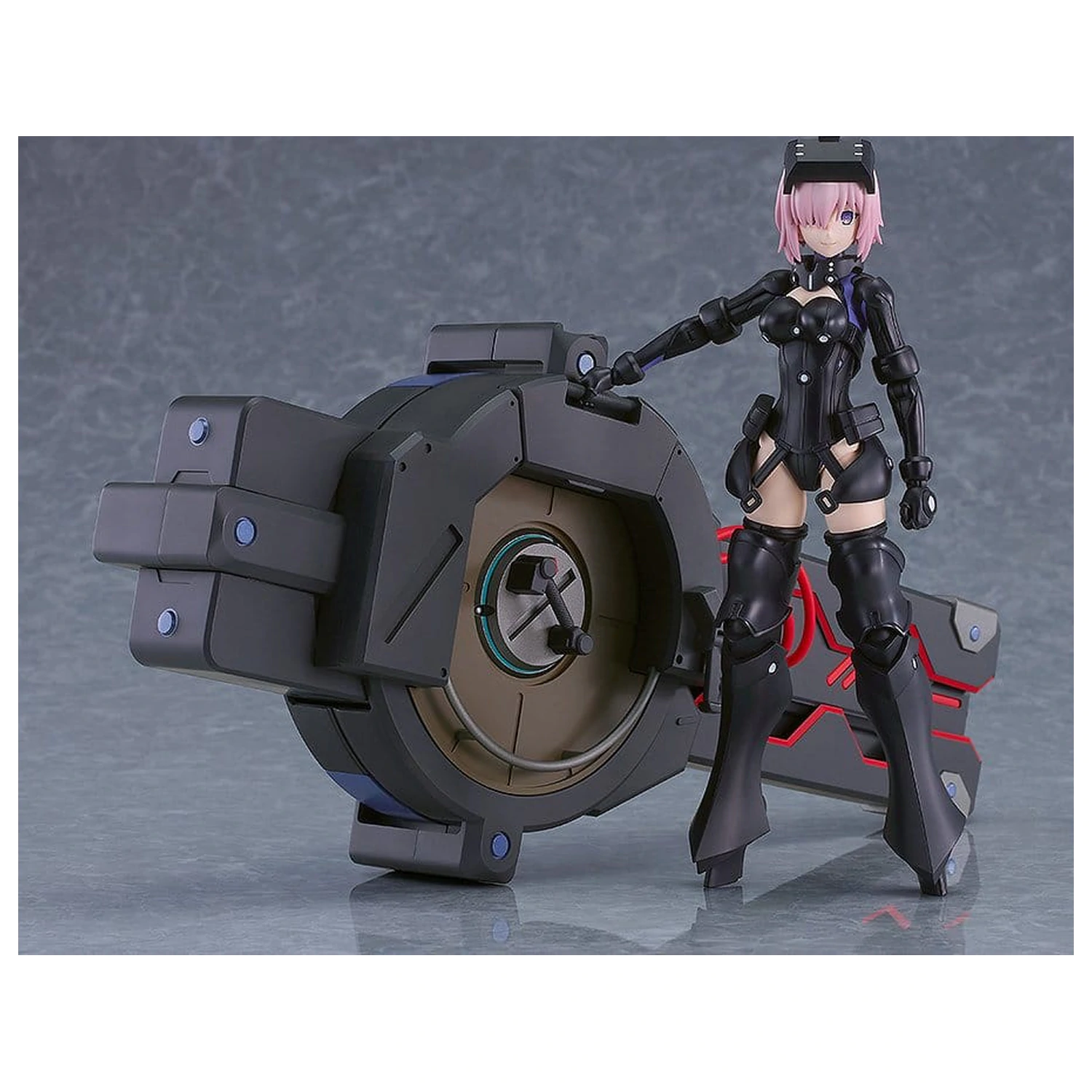 Fate/Grand Order Plamatea Műanyag modell készlet Shielder/Mash Kyrielight (Ortinax) Black Barrel Edition 17 cm termékfotó