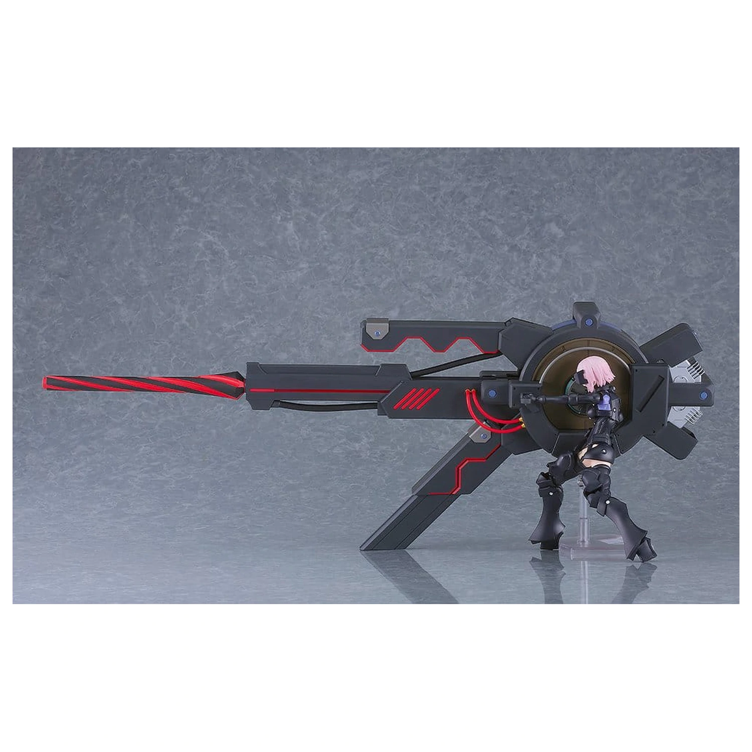 Fate/Grand Order Plamatea Műanyag modell készlet Shielder/Mash Kyrielight (Ortinax) Black Barrel Edition 17 cm termékfotó