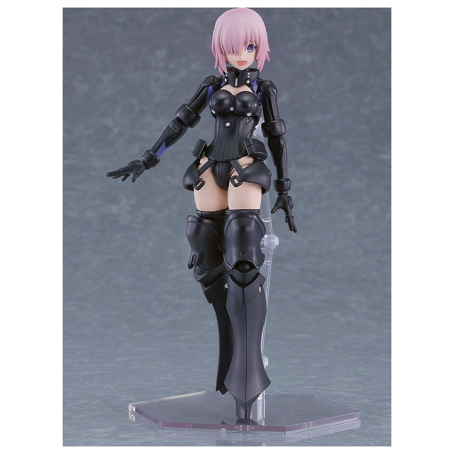 Fate/Grand Order Plamatea Műanyag modell készlet Shielder/Mash Kyrielight (Ortinax) Black Barrel Edition 17 cm termékfotó