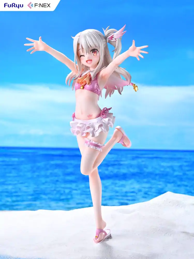 Fate/Kaleid F:NEX 1/7 Illyasviel von Einzbern Swimsuit Ver. PVC szobor figura 20 cm termékfotó