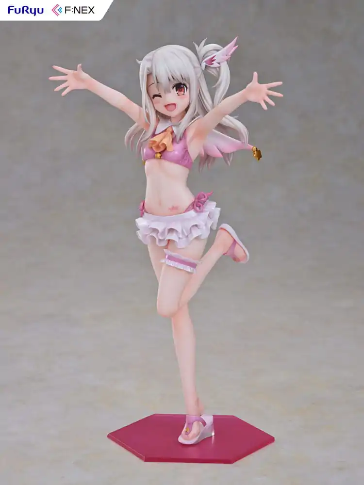 Fate/Kaleid F:NEX 1/7 Illyasviel von Einzbern Swimsuit Ver. PVC szobor figura 20 cm termékfotó