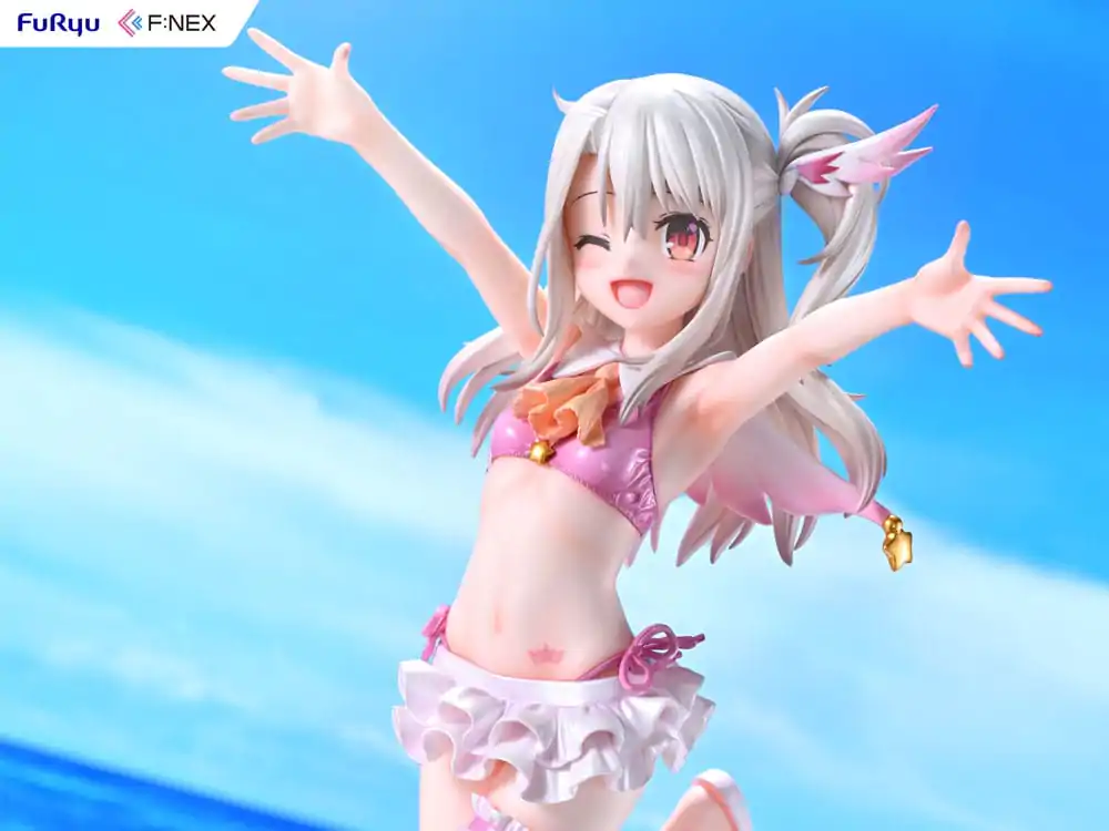 Fate/Kaleid F:NEX 1/7 Illyasviel von Einzbern Swimsuit Ver. PVC szobor figura 20 cm termékfotó