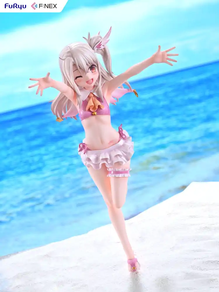 Fate/Kaleid F:NEX 1/7 Illyasviel von Einzbern Swimsuit Ver. PVC szobor figura 20 cm termékfotó