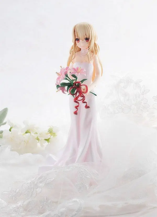 Fate/kaleid liner Prisma Illya 1/7 Illyasviel von Einzbern: Wedding Dress Ver. PVC szobor figura 21 cm termékfotó