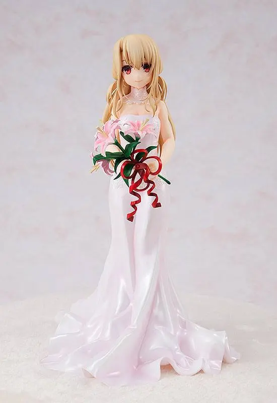 Fate/kaleid liner Prisma Illya 1/7 Illyasviel von Einzbern: Wedding Dress Ver. PVC szobor figura 21 cm termékfotó