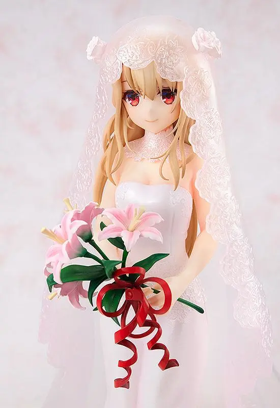 Fate/kaleid liner Prisma Illya 1/7 Illyasviel von Einzbern: Wedding Dress Ver. PVC szobor figura 21 cm termékfotó