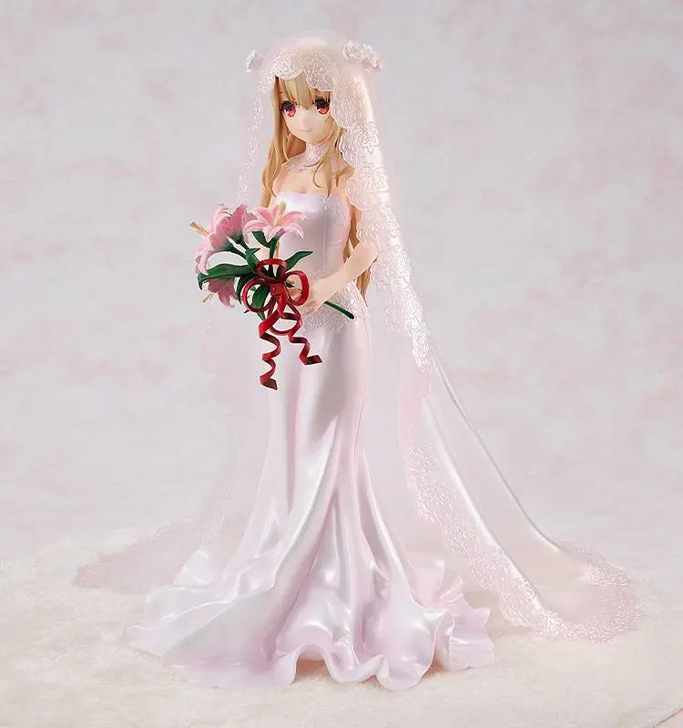 Fate/kaleid liner Prisma Illya 1/7 Illyasviel von Einzbern: Wedding Dress Ver. PVC szobor figura 21 cm termékfotó