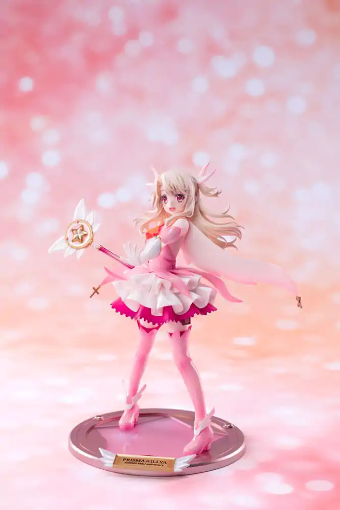 Fate/kaleid liner Prisma Illya 1/7 Licht The Nameless Girl Illya Anime Start 10th Anniversary Tenshin Ver. PVC szobor figura 19 cm termékfotó