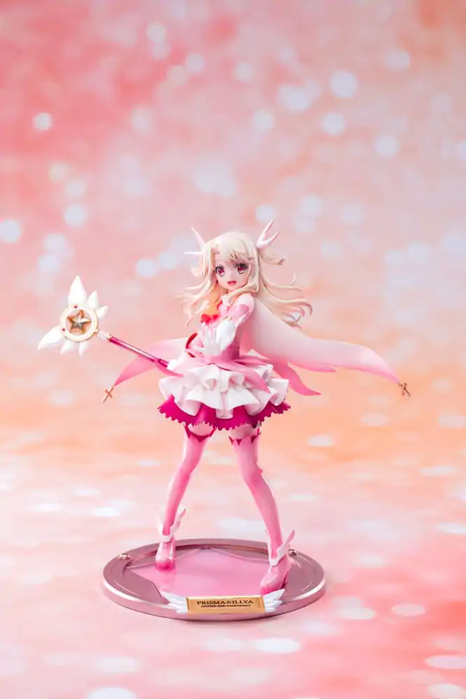 Fate/kaleid liner Prisma Illya 1/7 Licht The Nameless Girl Illya Anime Start 10th Anniversary Tenshin Ver. PVC szobor figura 19 cm termékfotó