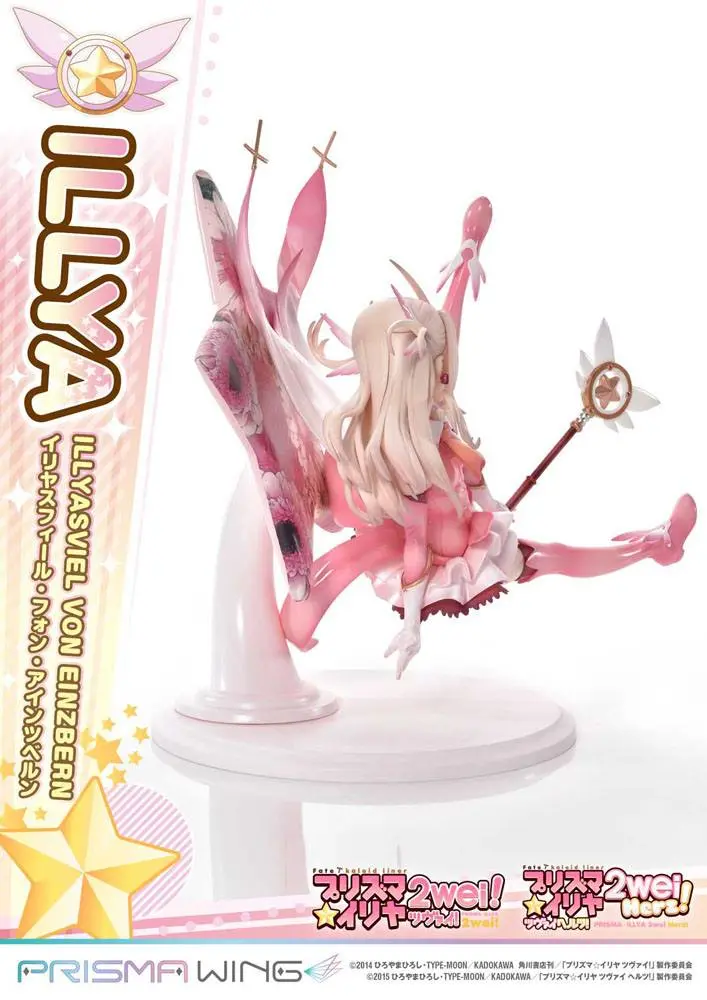 Fate Prisma Wing 1/7 Illyasviel von Einzbern Bonus Version PVC szobor figura 20 cm termékfotó