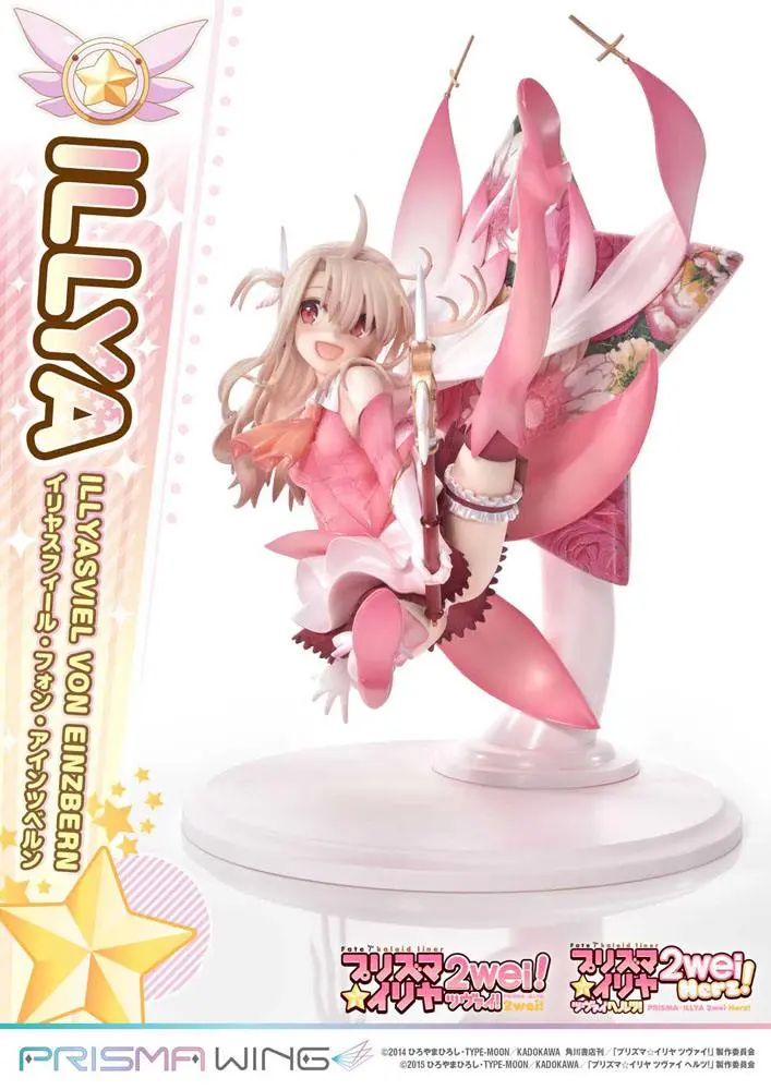 Fate Prisma Wing 1/7 Illyasviel von Einzbern Bonus Version PVC szobor figura 20 cm termékfotó