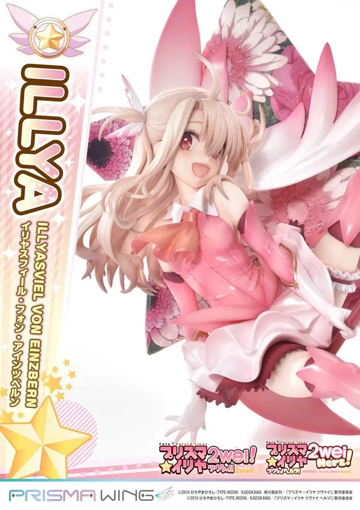 Fate Prisma Wing 1/7 Illyasviel von Einzbern Bonus Version PVC szobor figura 20 cm termékfotó