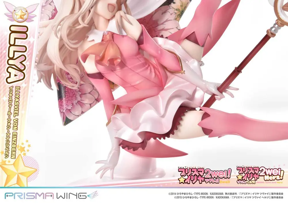 Fate Prisma Wing 1/7 Illyasviel von Einzbern Bonus Version PVC szobor figura 20 cm termékfotó