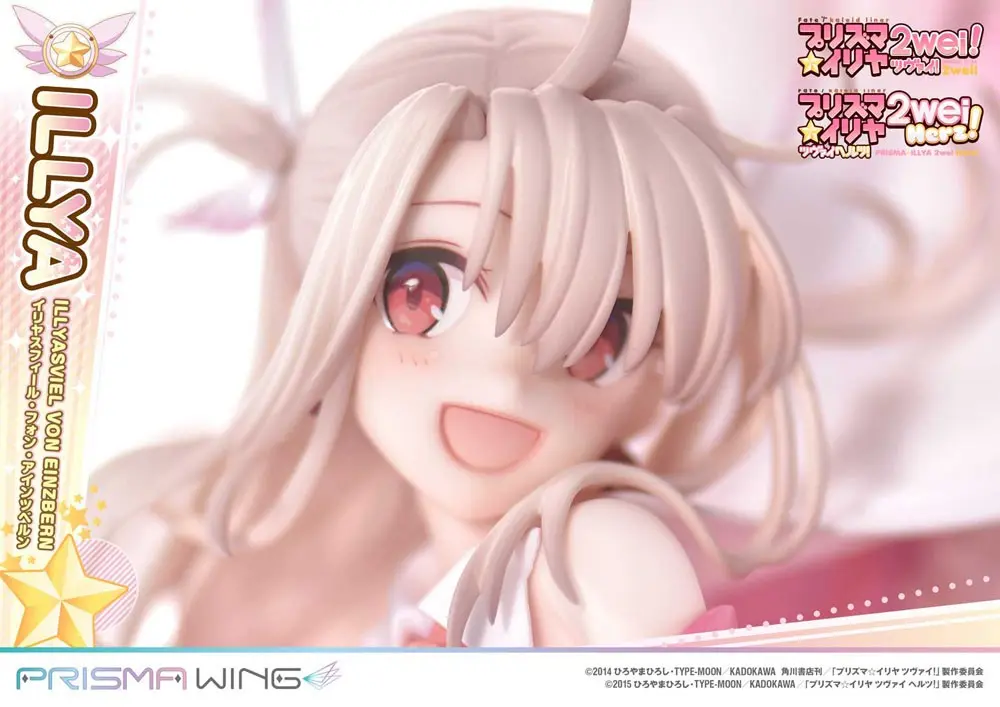 Fate Prisma Wing 1/7 Illyasviel von Einzbern Bonus Version PVC szobor figura 20 cm termékfotó