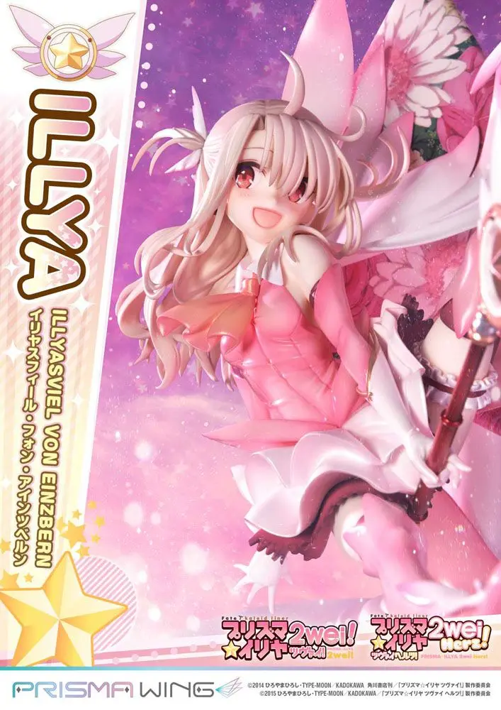 Fate Prisma Wing 1/7 Illyasviel von Einzbern Bonus Version PVC szobor figura 20 cm termékfotó