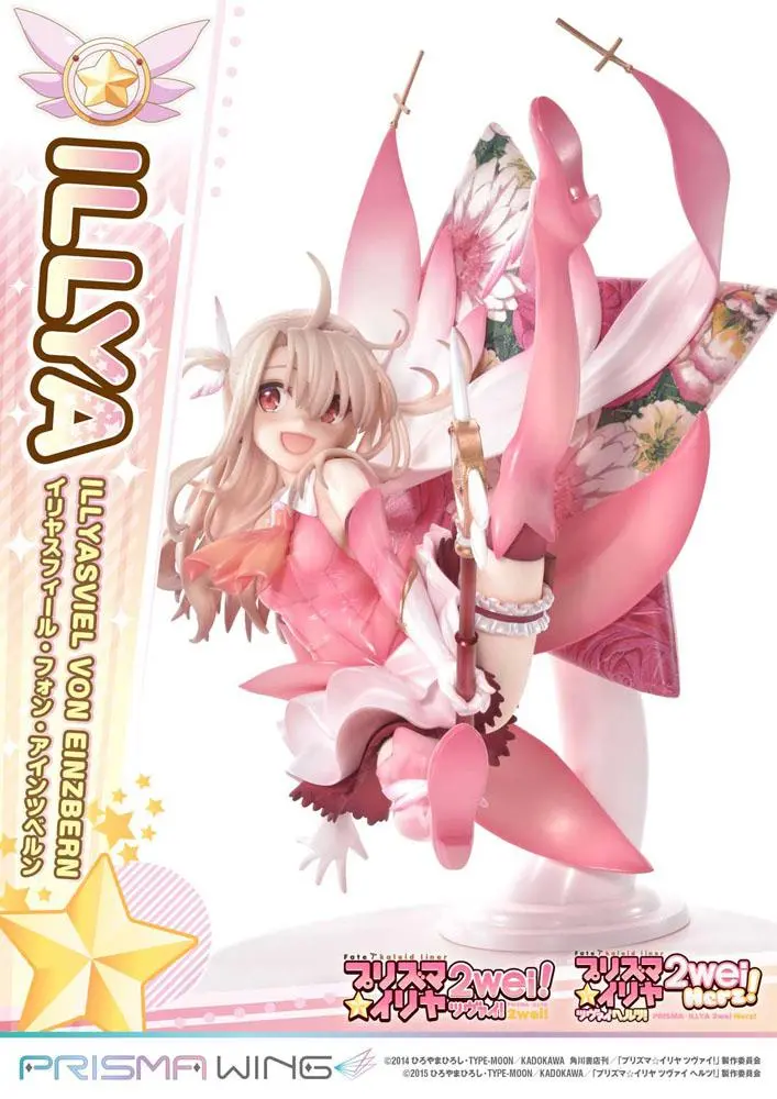 Fate Prisma Wing 1/7 Illyasviel von Einzbern Bonus Version PVC szobor figura 20 cm termékfotó