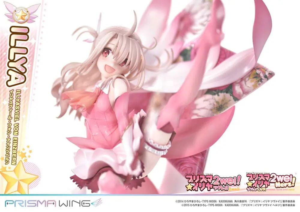 Fate Prisma Wing 1/7 Illyasviel von Einzbern Bonus Version PVC szobor figura 20 cm termékfotó