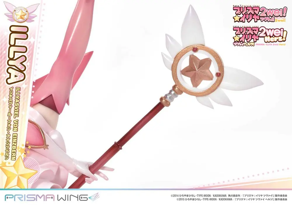 Fate Prisma Wing 1/7 Illyasviel von Einzbern Bonus Version PVC szobor figura 20 cm termékfotó