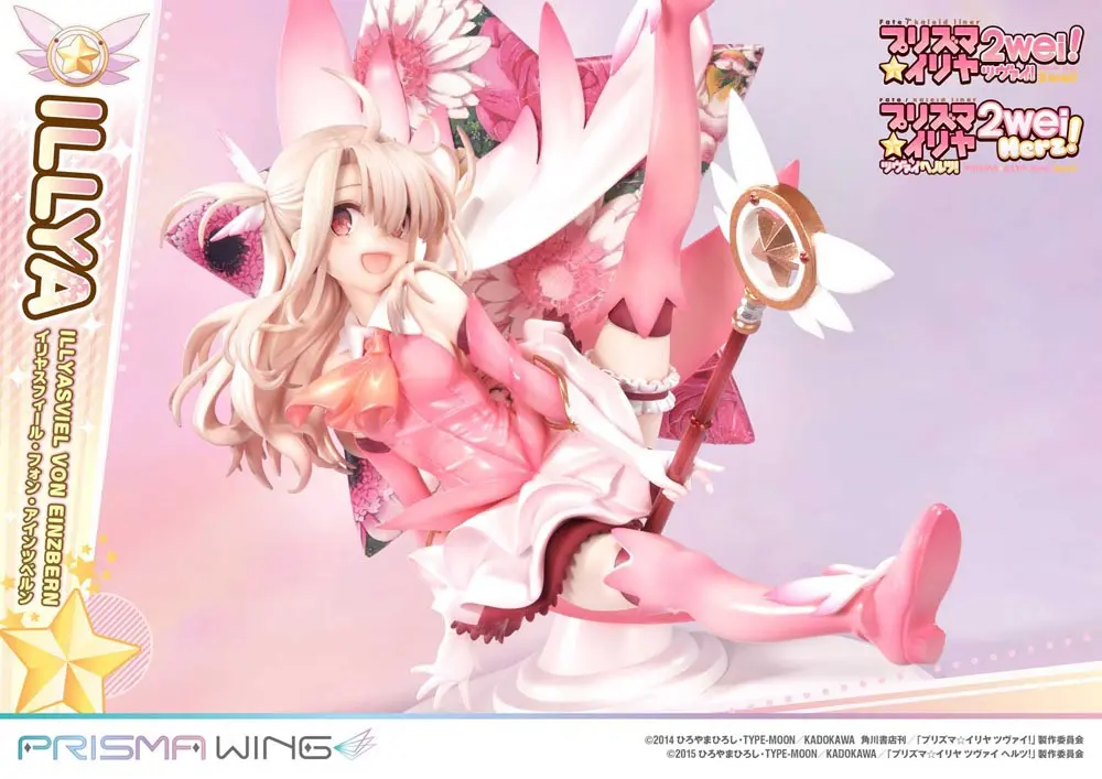 Fate Prisma Wing 1/7 Illyasviel von Einzbern Bonus Version PVC szobor figura 20 cm termékfotó