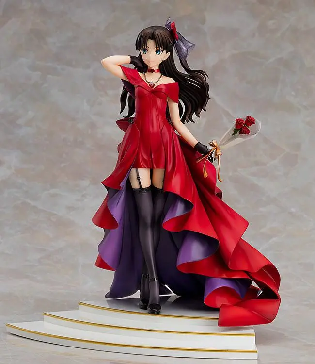 Fate/Stay Night 1/7 Rin Tohsaka 15th Celebration Dress Ver. szobor figura 25 cm termékfotó