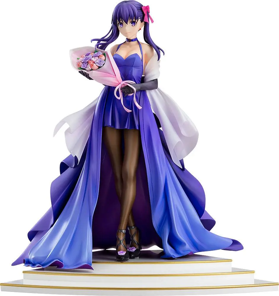 Fate/Stay Night 1/7 Sakura Matou 15th Celebration Dress Ver. szobor figura 25 cm termékfotó