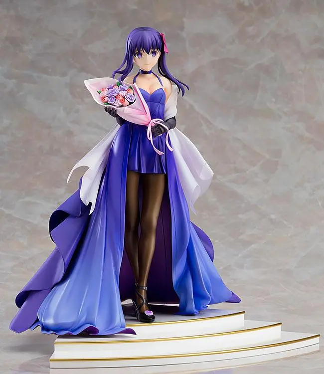 Fate/Stay Night 1/7 Sakura Matou 15th Celebration Dress Ver. szobor figura 25 cm termékfotó