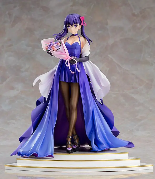 Fate/Stay Night 1/7 Sakura Matou 15th Celebration Dress Ver. szobor figura 25 cm termékfotó
