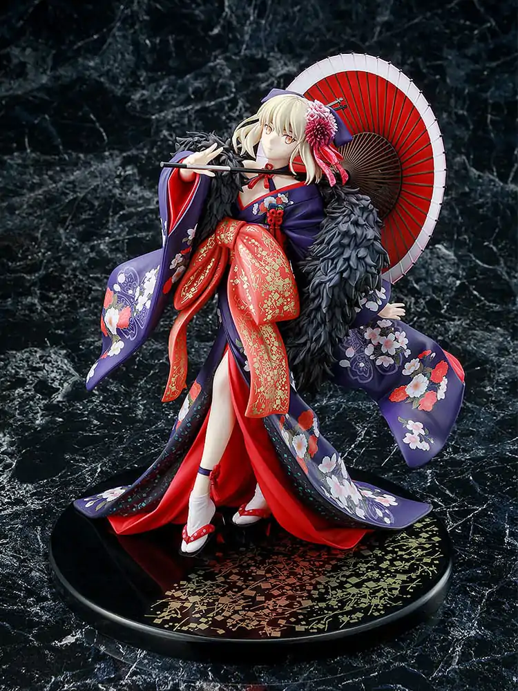 Fate/stay night: Heaven's Feel 1/7 Saber Alter: Kimono ver. PVC szobor figura 27 cm termékfotó