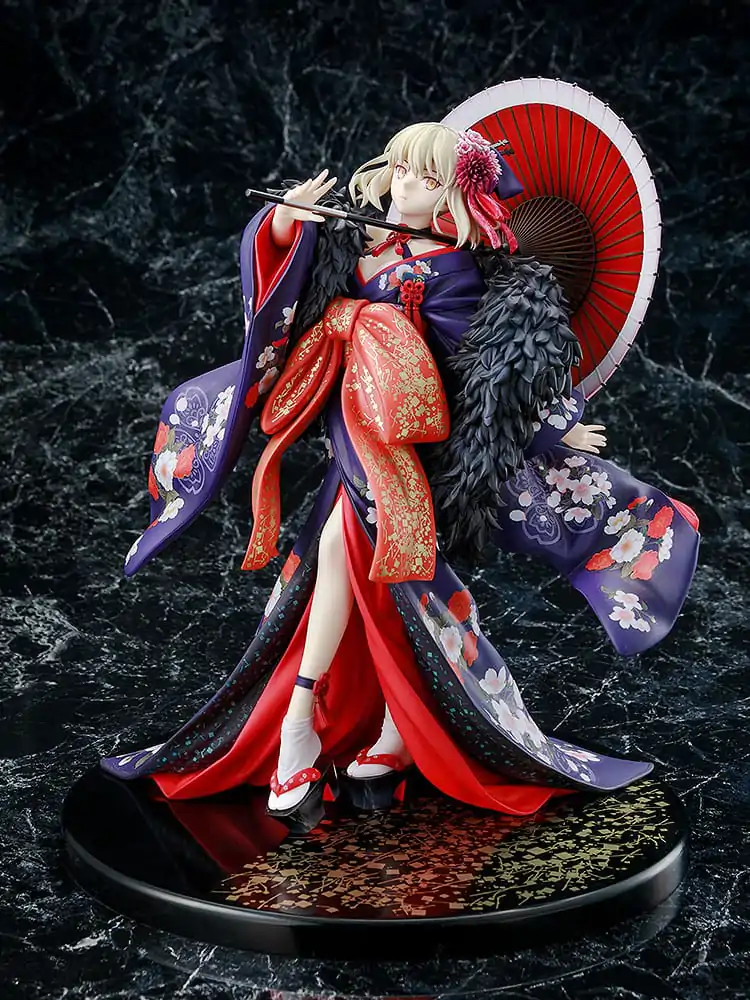 Fate/stay night: Heaven's Feel 1/7 Saber Alter: Kimono ver. PVC szobor figura 27 cm termékfotó